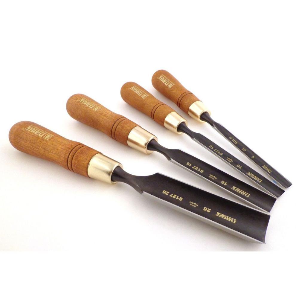Narex 4-Piece Premium Firmer Gouge Set